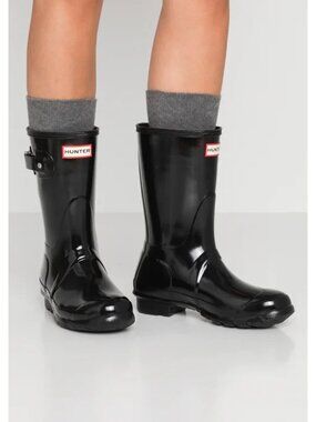 Hunter | Shoes | New Hunter Original Black Quiltedwinter  display picture 2